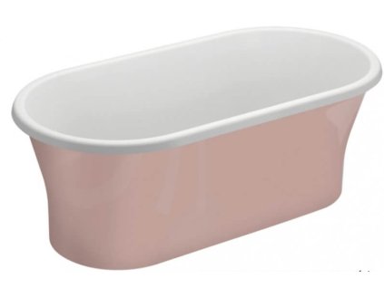 Polimat Amona volně stojící akrylátová vana 150x75, růžová, 00415