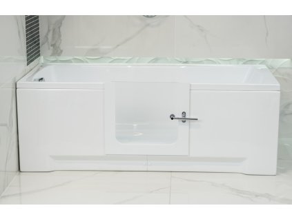 Aplomo Perfect akrylátová vana s dvířky a krycími panely Délka vany: 140cm, PERFECT140