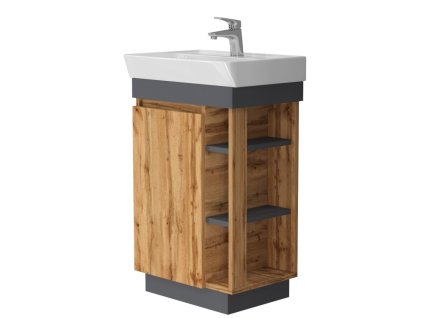 Lavedo Utah 50 koupelnová skříňka s umyvadlem, UT50