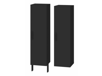 Lavedo Manhy Black 120 nízká koupelnová skříňka, MHP-120BL