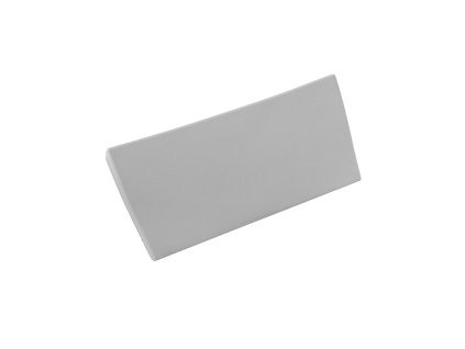 Besco Comfy podhlavník na vanu, šedý, ZZWC