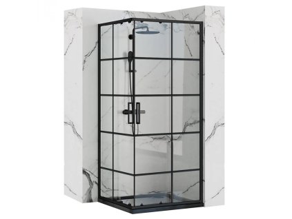Rea Concept čtvercový sprchový kout Rozměr koutu: 80x80cm, REA-K5479