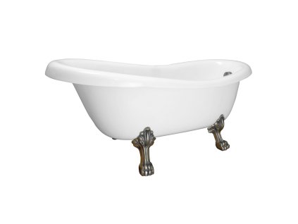 Aplomo Empire Solo volně stojící akrylátová vana 170x75, mosaz nožičky, 621