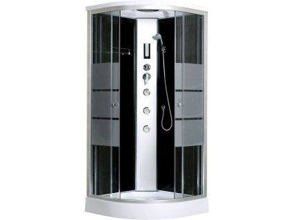 Kerra Lisa 90x90x215 masážní sprchový box, ELISA90NV