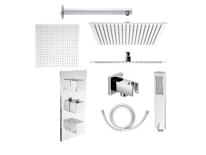 Aplomo Comet II 40 podomítkový sprchový set, termostatický, CMTII0140D