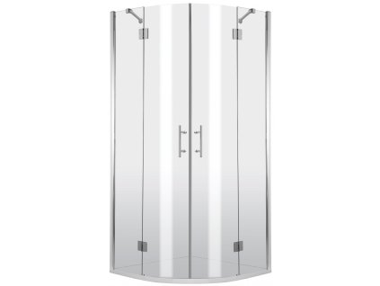 Deante Belly-C2 80x80 čtvrtkruhový sprchový kout, KTA_052P