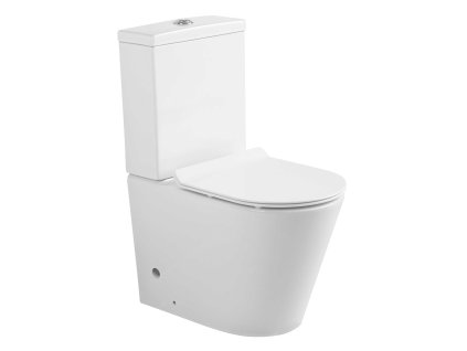 HOPA Kombi WC RUBIKON TORNADO se sedátkem Soft-close, zadní odpad OLKZTT1007