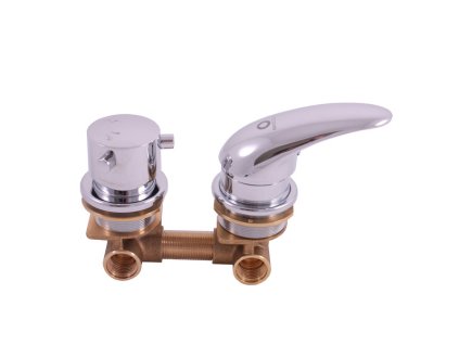 Sprchová baterie 2-otvorová do boxu, Chrom X284, RAV Slezák