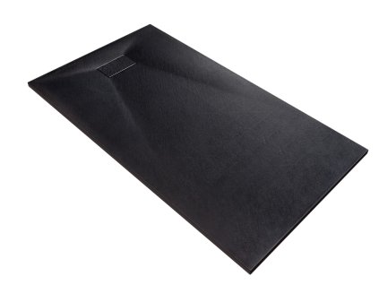 Besco Vexo obdélníková sprchová vanička, black Rozměr vaničky: 130x90cm, BVB-130-90-P