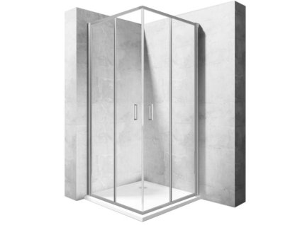 Rea Punto sprchový kout, chrom Rozměr koutu: 90x90cm, REA-K0867