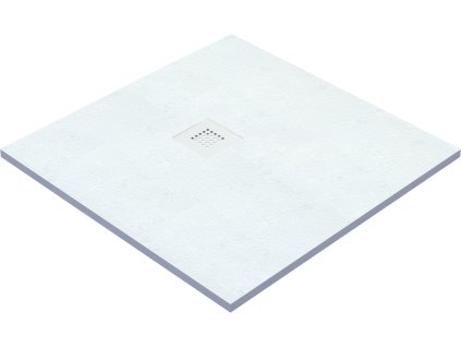 Vayer Kronos čtvercová sprchová vanička, litý mramor Rozměr vaničky: 90x90cm, VAY-KR90