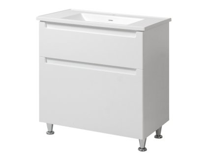 Lavedo Eliba I 100 koupelnová skříňka s umyvadlem z litého mramoru, ELBA-THB-2-D-100