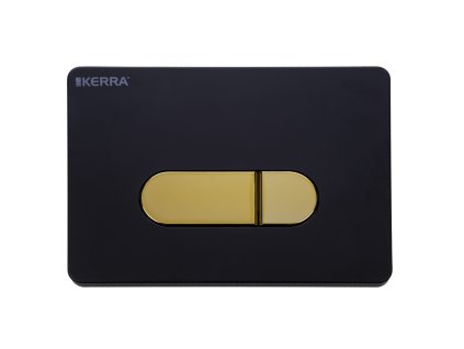 Kerra Pacific ovládací tlačítko, black/gold, PA-B_G