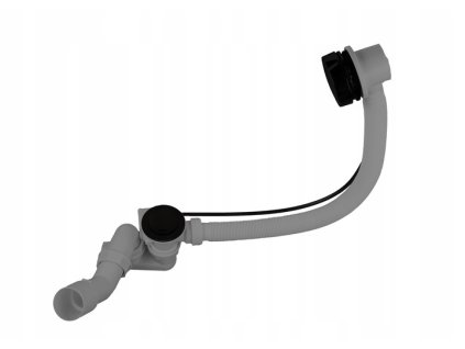 Aplomo Vanový sifon automatický, black II, GL7001B