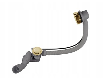 Aplomo Vanový sifon automatický, gold, GL7001G