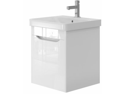 Lavedo Livorno White 50 koupelnová skříňka s umyvadlem, LVR-50WHITE