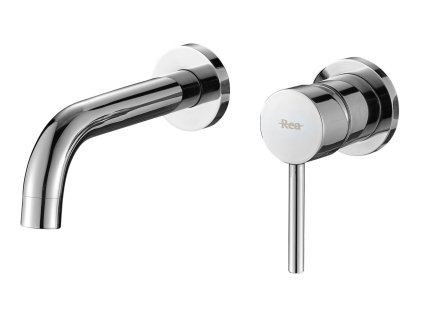 Rea Lungo podomítkový vanový/umyvadlový komplet, chrom, REA-B0521