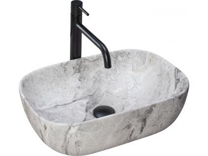 Rea Livia stone umyvadlo na desku, REA-U3800