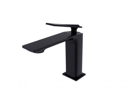 Besco Aspira II umyvadlová baterie nízká, black, BU-AII-CZ