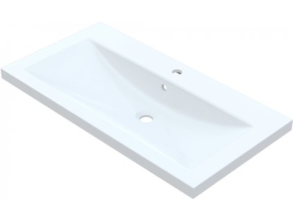 Vayer Crater 90 zápustné umyvadlo, litý mramor, VAY-CR90