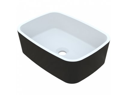 Vayer Volans 45 umyvadlo na desku, litý mramor, VAY-VOU