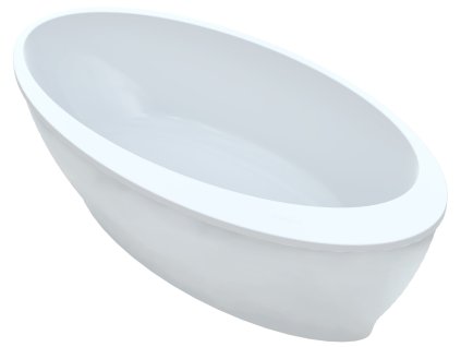 Vayer Boomerang Pure volně stojící akrylátová vana 194 + krycí panel, VAY-BOPU