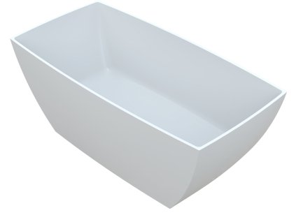 Vayer Gemini volně stojící vana 146x74, litý mramor, VAY-GEM