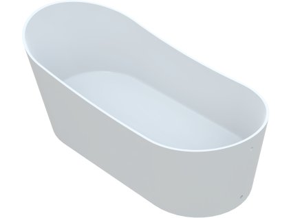 Vayer Cetus volně stojící vana 180x83 litý mramor, bez přepadu, VAY-CET1