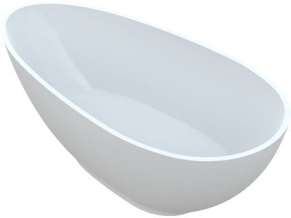 Vayer Carina volně stojící vana 170x85, litý mramor, VAY-CAR