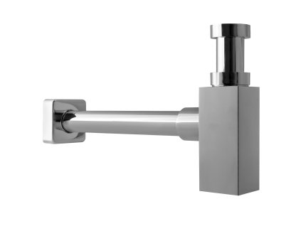 Aplomo Umyvadlový sifon hranatý, chrom, SKCH