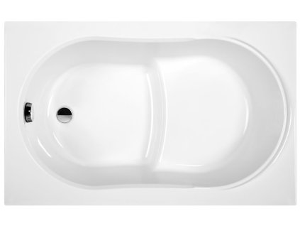 Scansani Wivea akrylátová vana s integrovaným sedátkem Délka vany: 120cm, SCW120_120_CM