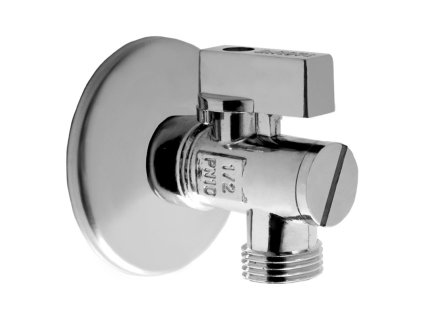 Aplomo Rohový ventil 1/2" x 1/2" s filtrem a růžicí, CR38A