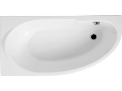 Polimat Miki 140x70 akrylátová vana Délka vany: 140cm, Orientace: Pravá, MKI14070_PRAVA_140_CM_2