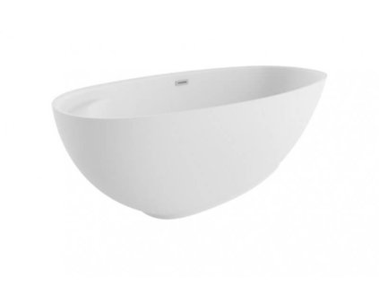 Polimat Kivi volně stojící akrylátová vana 165x75, bílá, 00471