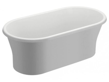 Polimat Amona volně stojící akrylátová vana 150x75, bílá, 00055