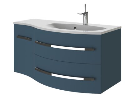 Lavedo Vanessa Indigo Blue 110 koupelnová skříňka s umyvadlem Orientace: Pravá, VNDR-110_PRAVA