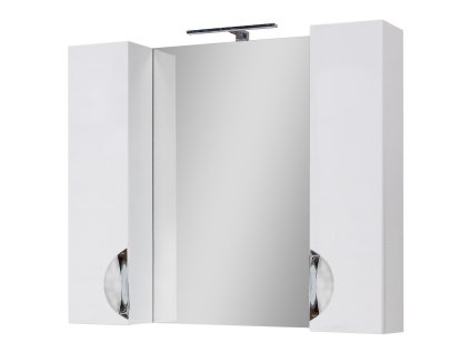 Lavedo Oscaro 95 závěsná koupelnová skříňka se zrcadlem a osvětlením, OSCAR-Z-11-95SS