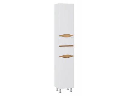 Lavedo Liga 35 vysoká skříňka do koupelny s košem na prádlo Orientace: Pravá, LIGAK_P