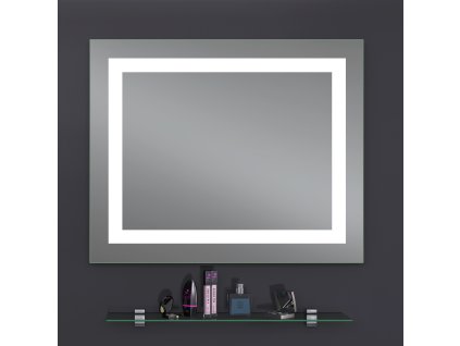 Lavedo Lava Kvadra 80x65 koupelnové zrcadlo s LED podsvícením, LAVAKVAD80