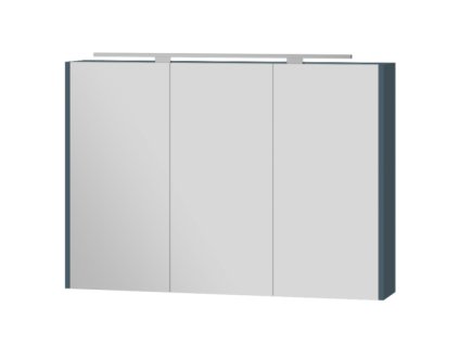 Lavedo Vanessa Indigo Blue 100 zrcadlová skříňka do koupelny s LED osvětlením, VANESSA_VNM-100_IB