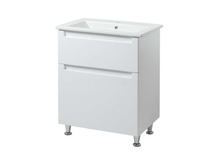 Lavedo Eliba I 60 koupelnová skříňka s umyvadlem, ELBA-TH-2-D-60