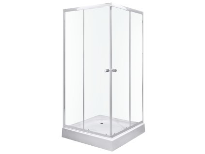 Kerra Olga SQ čtvercový sprchový kout s vaničkou Rozměr koutu: 80x80cm, 1380_80X