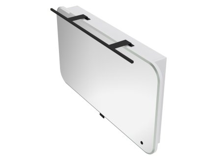 Lavedo Velluto White 100 zrcadlová skříňka do koupelny s LED osvětlením, VELLUTO_VLTMC-100_WH