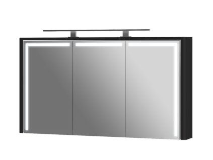 4242 3931 kingsbath galerka levanto black 128 s osvetlenim