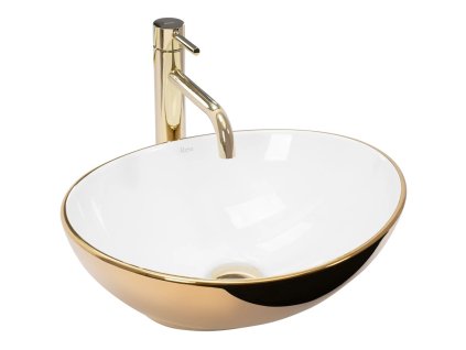 Rea Sofia 40 umyvadlo na desku, white, REA-U0456