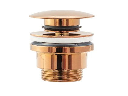 Rea Umyvadlová výpusť clic-clac univerzální, rose gold, REA-A533A