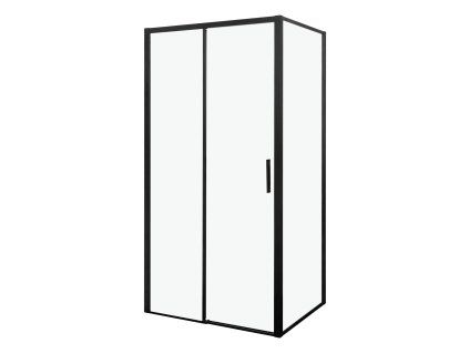 3390 4522 black edition silves 100x80 sprchovy kout