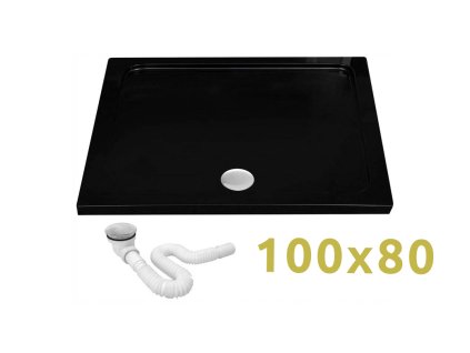 Rea Savoy 100x80 obdélníková sprchová vanička, REA-K4087