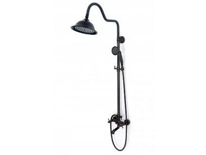 3330 2323 black edition retro sprchovy set s baterii