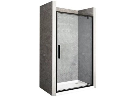 Rea Rapid Swing sprchové dveře, black Rozměr sprch.dveří: 90cm, REA-K6409